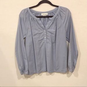 Velvet by Graham & Spencer Light Blue Blouse